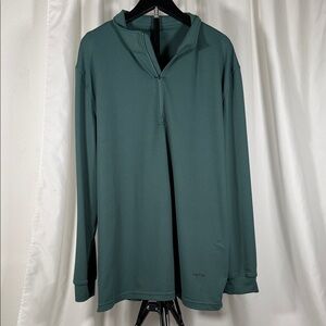 Yatta Men's Aqua Zip Up Sweater